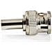 Confezione Da 25 Connettori Bnc Maschio 50 Ohm Per Cavo Coassiale, Argento - Foto miniatura 4