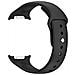 Cinturino In Silicone Con Chiusura A Scatto Compatibile Con Samsung Watch 8 E Watch 8 Classic Black - Foto miniatura 2