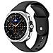 Cinturino In Silicone Con Chiusura A Scatto Compatibile Con Samsung Watch 8 E Watch 8 Classic Black - Foto miniatura 3