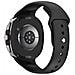 Cinturino In Silicone Con Chiusura A Scatto Compatibile Con Samsung Watch 8 E Watch 8 Classic Black - Foto miniatura 4