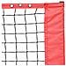 Rete da tennis Nero e rosso 595 x 90.5 x 87 cm Poliestere - Foto miniatura 7