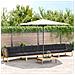 Set Divano Pallet Giardino 5pz con Cuscini Massello Acacia - Foto miniatura 2
