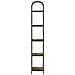 Libreria Rovere fumo 40 x 30 x 183 cm Legno multistrato - Foto miniatura 6