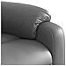 Poltrona Reclinabile Grigia in Similpelle - Foto miniatura 8