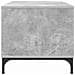 Tavolino da salotto Grigio cemento 90 x 49 x 46 cm - Foto miniatura 6