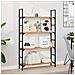 Mensole da Parete 3 pz 80x20x2 cm Legno Acacia Rifinito a Olio - Foto miniatura 2