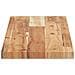 Mensole da Parete 3 pz 80x20x2 cm Legno Acacia Rifinito a Olio - Foto miniatura 5