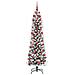 Albero di Natale artificiale con 300 LED Bianco 180 cm - Foto miniatura 4