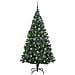 Albero di Natale artificiale con 300 LED Verde 180 cm - Foto miniatura 4