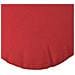 Cuscini per Seduta 2 pcs Rosso Ø60 x 21 cm Tessuto - Foto miniatura 7