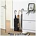 Portaombrelli LUC49B in metallo nero dal design moderno per l'ingresso - Foto miniatura 2