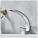 Rubinetto per lavabo da bagno, Blackswan, tipo M227, modello anichel, misura 19 cm - Foto miniatura 2