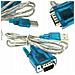 Adattatore Usb A Rs232 - Compatibile Con Windows 98se /me / 2000/xp /vista / 7/10 | Trasmissione Fino A 1mbps | Cavo 0,8m, Ch340 - Foto miniatura 1
