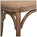 Sgabello In Legno E Rete Marrone 110x37x47h - Foto miniatura 6