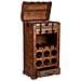 Baul Porta Bottiglie In Legno 44x30x85h Cm - Foto miniatura 5