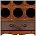 Baul Porta Bottiglie In Legno 44x30x85h Cm - Foto miniatura 8