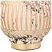 Vaso In Ceramica Dorata, D21x31h Cm - Foto miniatura 6