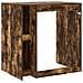 Mobiletto per lavatrice con porta Rovere fumé 87 x 60 x 89 cm - Foto miniatura 8