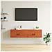 Armadietto a muro 2 pcs Marrone cerato 60 x 30 x 30 cm - Foto miniatura 2