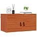 Armadietto a muro 2 pcs Marrone cerato 60 x 30 x 30 cm - Foto miniatura 4