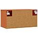 Armadietto a muro 2 pcs Marrone cerato 60 x 30 x 30 cm - Foto miniatura 9