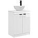 Mobile da bagno con lavabo Bianco Lucido 54 x 35 x 83 cm - Foto miniatura 1