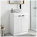 Mobile da bagno con lavabo Bianco Lucido 54 x 35 x 83 cm - Foto miniatura 2