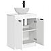 Mobile da bagno con lavabo Bianco Lucido 54 x 35 x 83 cm - Foto miniatura 4