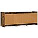 Mobile TV 130 x 33 x 47 cm Rovere Fumo Legno ingegnerizzato - Foto miniatura 6