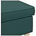 Poggiapiedi Verde Scuro 55 x 35 x 41 cm Poliestere - Foto miniatura 4