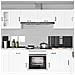 Schienale da cucina 2 pcs Grigio scuro 120 x 40 cm - Foto miniatura 3