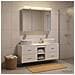 Set di mobili per il bagno 4 pcs Bianco - Foto miniatura 2