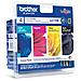 LC-1100VALBP Cartuccia Ink Originale Nera Ciano Magenta Giallo per DCP 385C / 585CW MFC 5490CN / 6490CW Capacità 1500 Pagine Confezione 4 pezzi - Foto miniatura 3