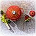 Casseruola Rotonda Evolution in Ghisa Diametro 30 cm Colore Arancio Cocotte - Foto miniatura 2