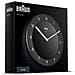 BC 06 B Quarzwanduhr analog schwarz Orologio al quarzo Cerchio Nero - Foto miniatura 5