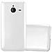 Custodia Compatibile Con Nokia Lumia 640 Xl In Argento Metallico - Coperchio Protettivo In Silicone Tpu Flessibile - Foto miniatura 1