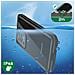 Cover Samsung Galaxy S20 Ultra Waterproof 2m Con Vetrino Nero - Foto miniatura 5