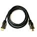 Cavo Video Hdmi M / Hdmi M Con Ethernet Dorato 1,5 Mt - Foto miniatura 1