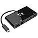 Tripp Lite U444-06N-HV4GUB cavo di interfaccia e adattatore USB Type-C USB 3.0 Type-A / RJ-45 / VGA / HDMI Nero - Foto miniatura 1