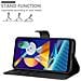 Custodia Compatibile Con Samsung Galaxy M11 In Nero Carbone - Coperchio Protettiva Con Chiusura Magnetica, Funzione Stand E Tasca Per Le Carte - Foto miniatura 2