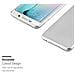 Custodia Compatibile Con Samsung Galaxy S6 Edge In Argento Metallico - Coperchio Protettivo In Silicone Tpu Flessibile - Foto miniatura 3