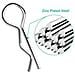 10 Pezzi Acciaio Inossidabile Auto Body Pin 1/10 Corpo Shell Clip Rc Modelli - Foto miniatura 3