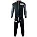 Tuta Uomo Zeus Sport Cotone Felpato Art. Mz02 : Nero \ Grigio Melange Scuro Tg Xl - Foto miniatura 1