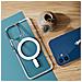 Cover Per Iphone 12 / 12 Pro Con Cerchio Compatibile Magsafe Trasparente - Foto miniatura 4