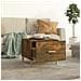 Tavolini Salotto 2 Pz Rovere Fumo 50x50x40cm Legno Multistrato - Foto miniatura 3