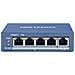 DS-3E0505P-E /M switch di rete Non gestito L2 Gigabit Ethernet (10/100/1000) Supporto Power over Ethernet (PoE) 1U Blu - Foto miniatura 1