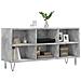 Mobile Per Tv Grigio Cemento 103,5x30x50 Cm Legno Multistrato - Foto miniatura 3