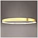 Sollux Lighting Lampadario Rio 78 Oro Lucido Led 3000k Th. 246 - Moderno Lampada A Sospensione D'oro 150x78x78 Cm - Foto miniatura 5