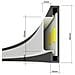 Sollux Lighting Lampadario Rio 78 Oro Lucido Led 3000k Th. 246 - Moderno Lampada A Sospensione D'oro 150x78x78 Cm - Foto miniatura 1