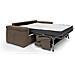 Giunone Divano Letto Alto 18 Cm. Impermeabile T02 Marrone - Foto miniatura 2